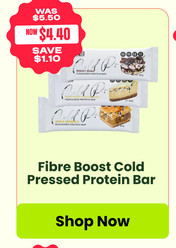 Fibre Boost Cold Pressed Protein Bar