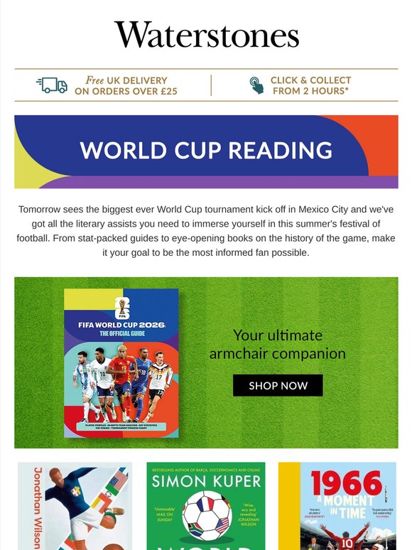 Kick Off Your World Cup Reading