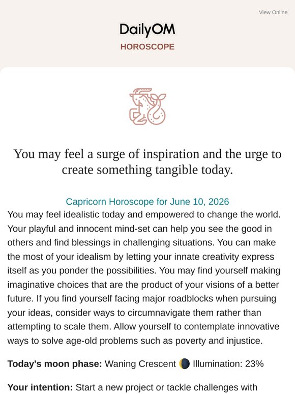 Capricorn: Your Celestial Message Today 💫