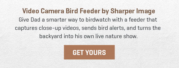 20% off our Video Camera Bird Feeder by Sharper Image