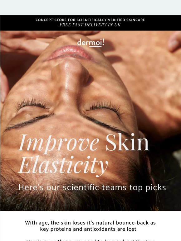 What actually restores skin elasticity