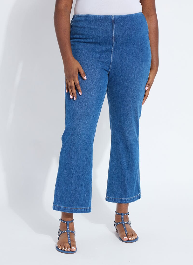 Image of Ankle Denim Baby Bootcut (Curvy, 27" Inseam)
