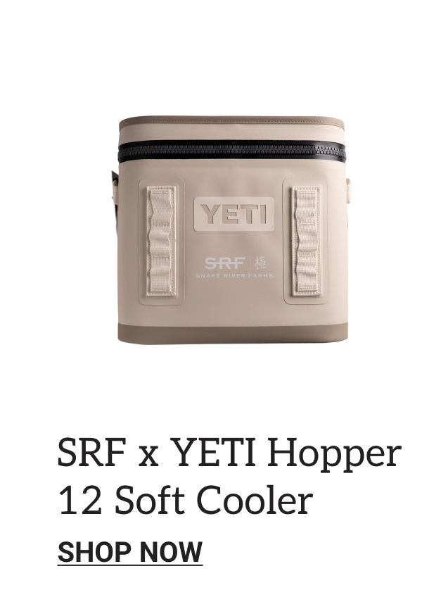 SRF x YETI Hopper cooler
