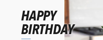 HAPPY BIRTHDAY