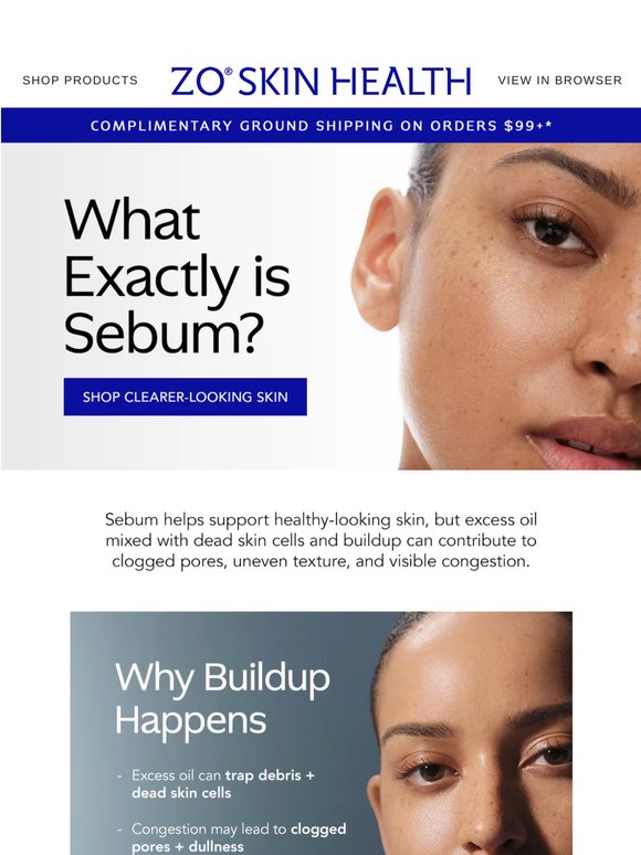 Should You Be Removing Sebum?