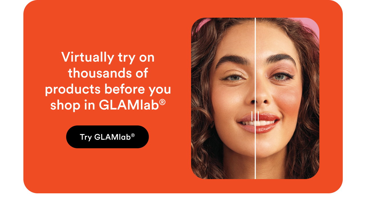 Virtually try on thousands of products before you shop in GLAMlab®