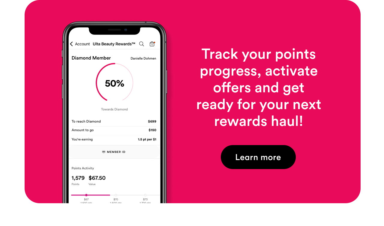 Track your points progress, activate offers and get ready for your next rewards haul! | Learn more