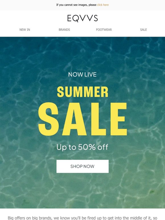 Have you looked at the Sale?