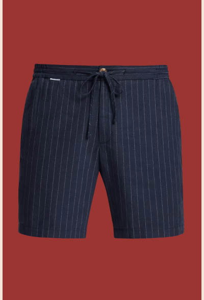 Cosmics Pinstripe - The Short Linens