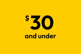 $30 and under