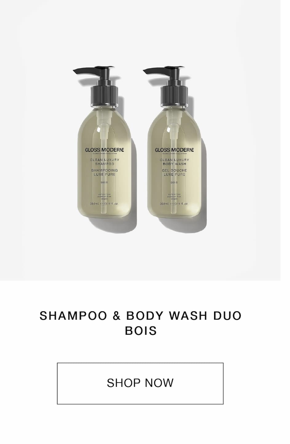 LA PREMIÈRE SHAMPOO & BODY WASH DUO - BOIS