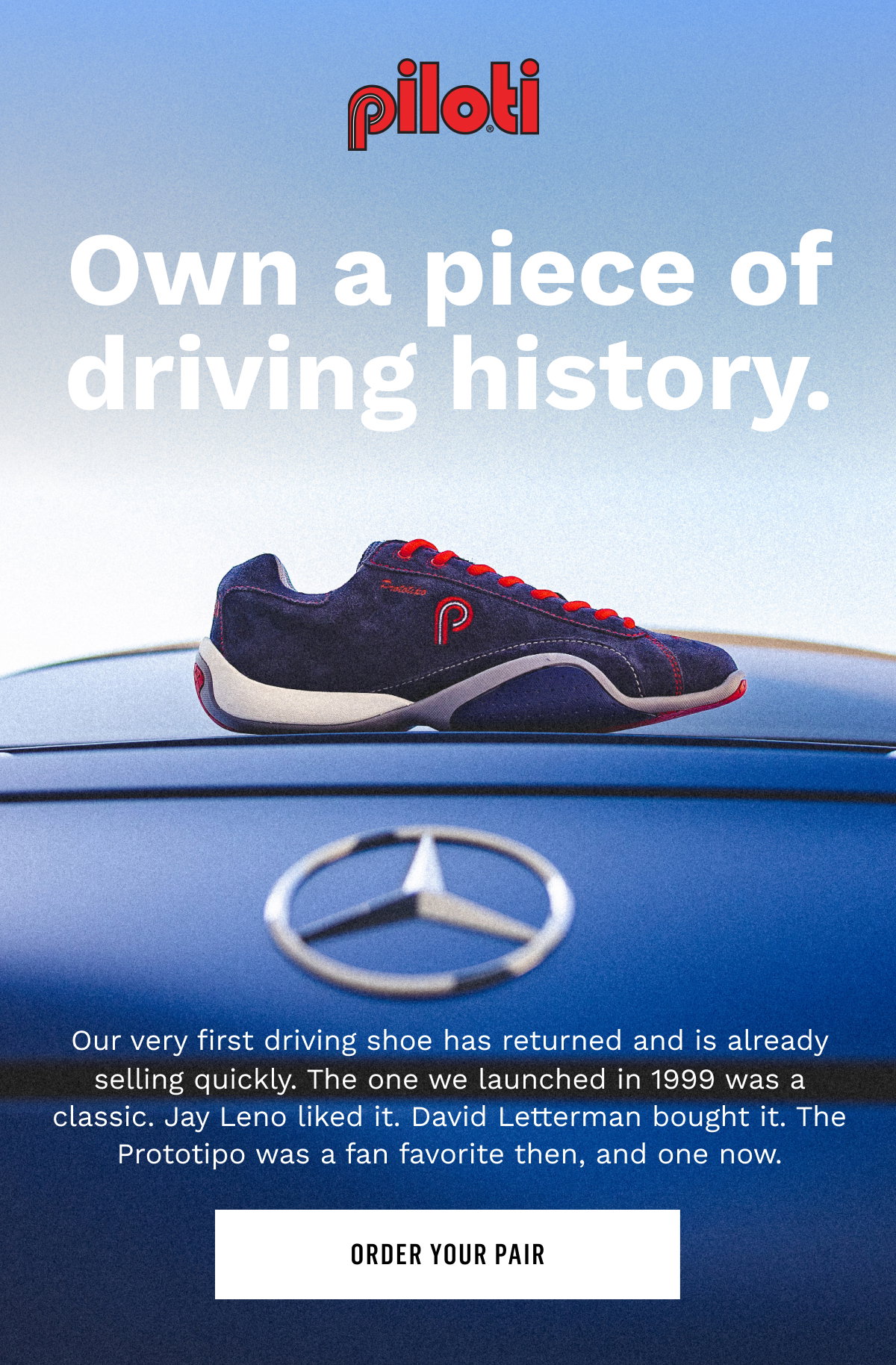 Own a piece of driving history
