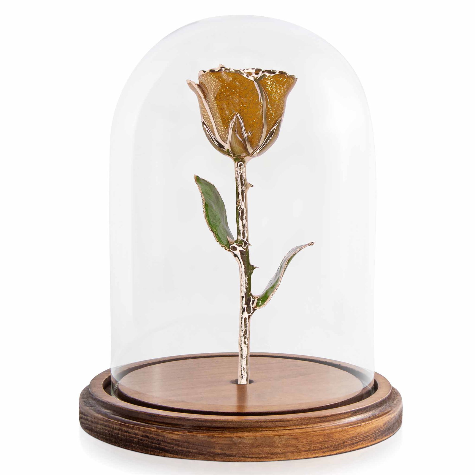 Image of Custom Enchanted Rose w/ 24K Gold Heart of Gold