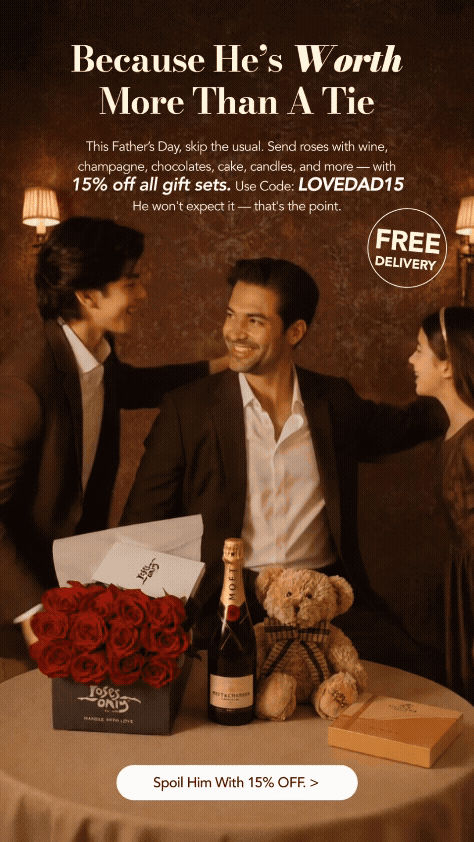 Roses Only Singapore | Father's Day Collection