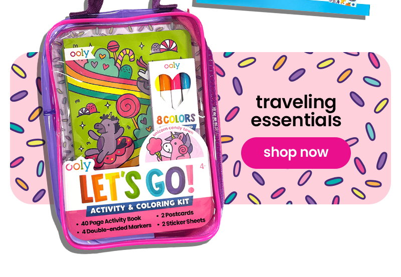 travelling essentials. shop now