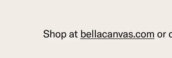 Shop at bellacanvas.com
