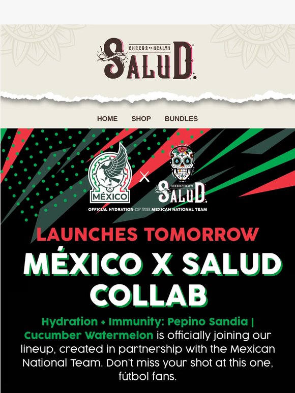 Pepino Sandía | Cucumber Watermelon Drops Tomorrow ⚽