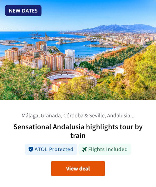 Sensational Andalusia highlights tour by train