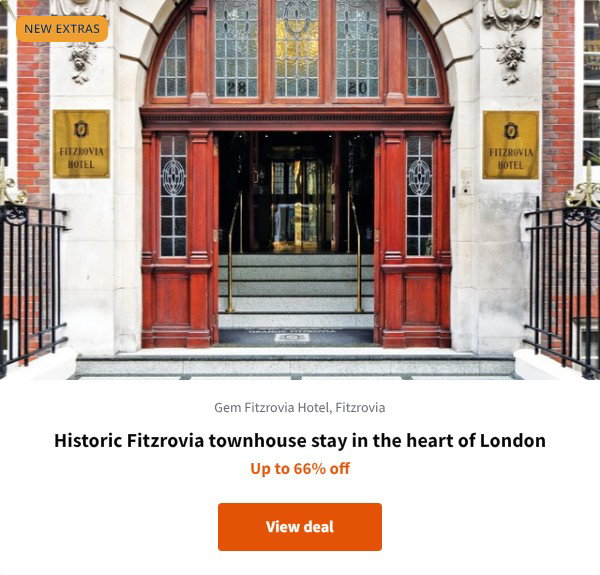 Historic Fitzrovia townhouse stay in the heart of London