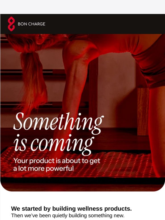 We've been building something for you