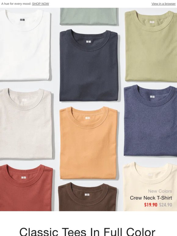 Our bestselling tees in every color