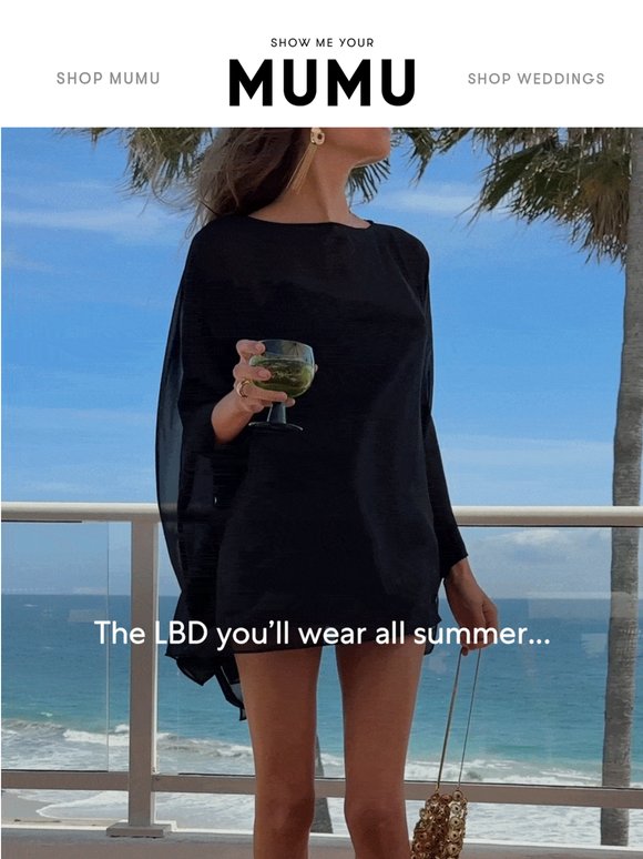 The Perfect LBD for Summer 🖤