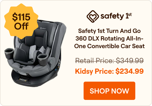 Safety 1st Turn And Go 360 DLX Rotating All-In-One Convertible Car Seat