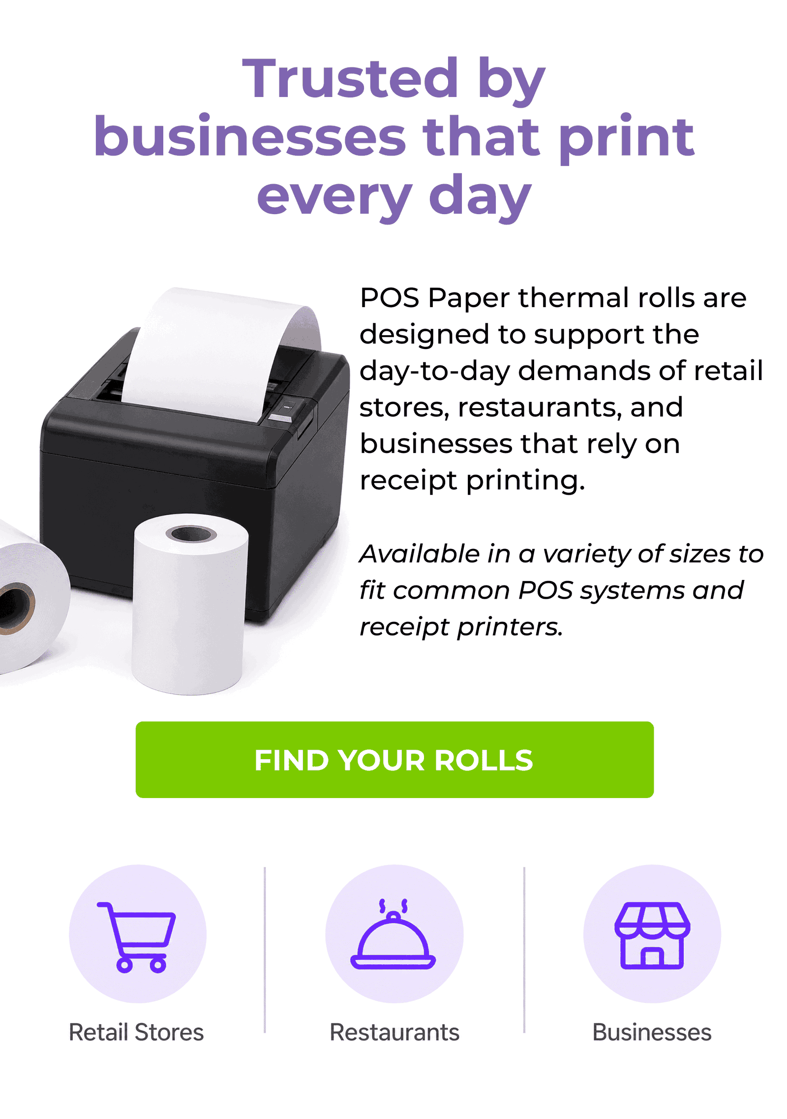 Thermal Paper Rolls
