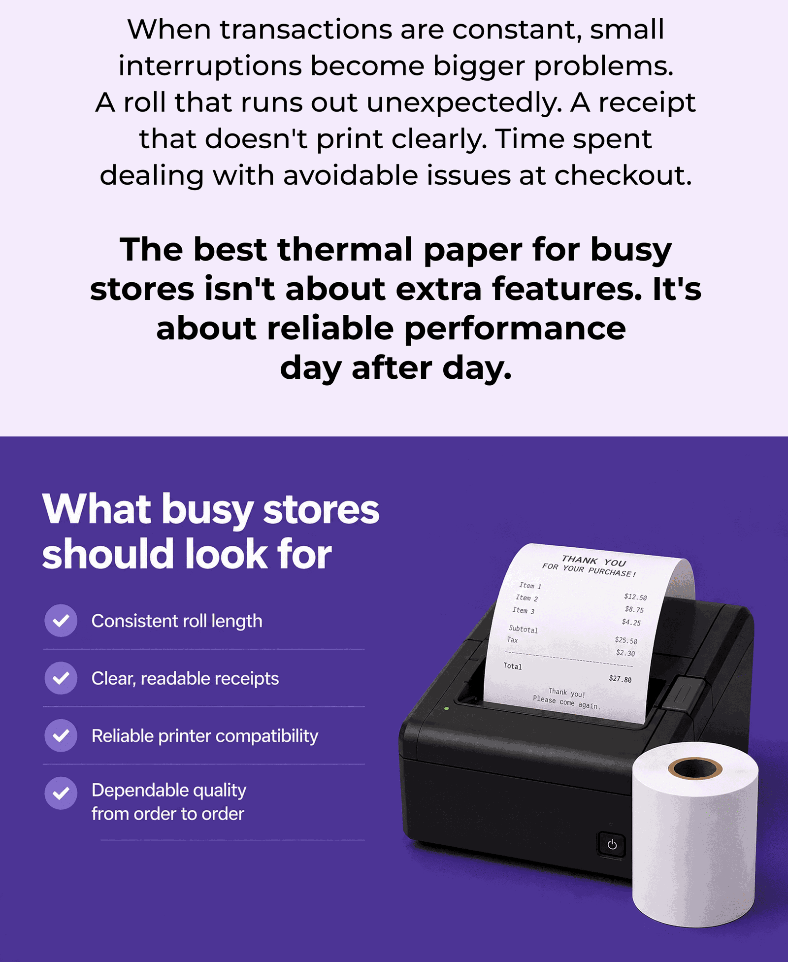 Thermal Paper Rolls