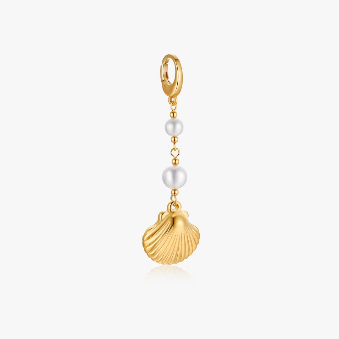 Seashell Drop Bikini Charm