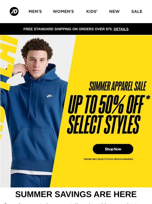 ☀️ Stay cool. Save big. (Up to 50% off)