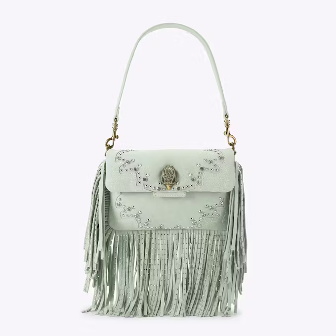 Kurt's Cabana Oxford Fringe Shoulder Bag