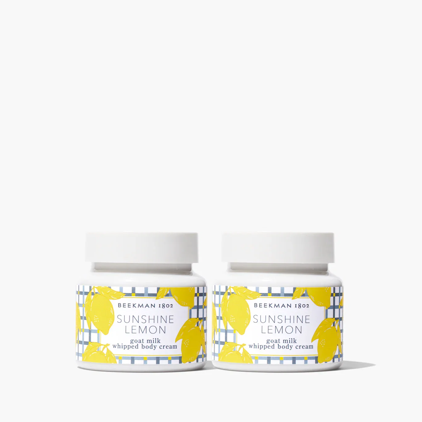 Image of Sunshine Lemon Whipped Body Cream Set of 2