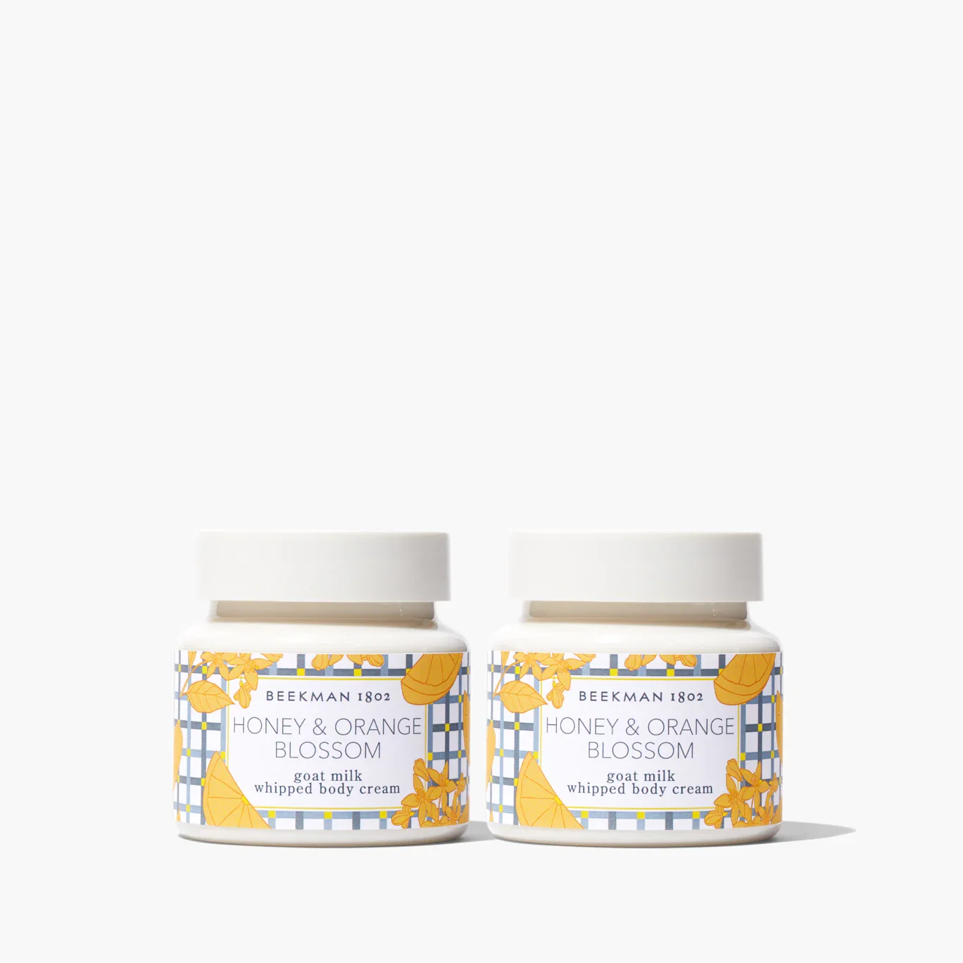 Image of Honey & Orange Blossom Whipped Body Cream Set of 2