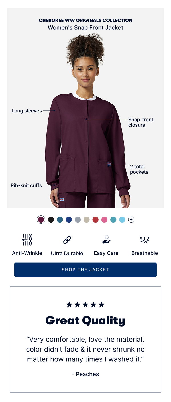 Shop the Snap Front Jacket