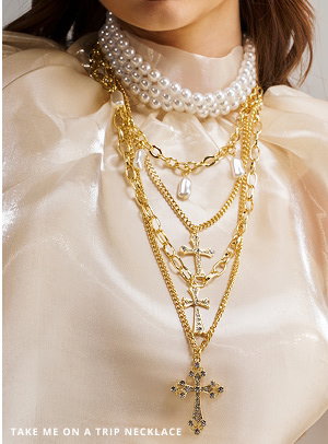 TAKE ME ON A TRIP NECKLACE