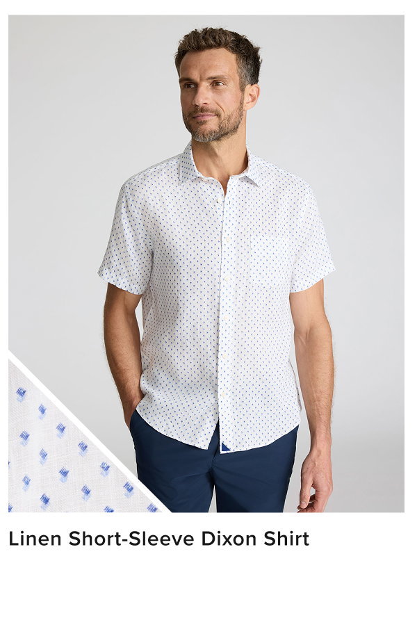 Linen Short-Sleeve Dixon Shirt