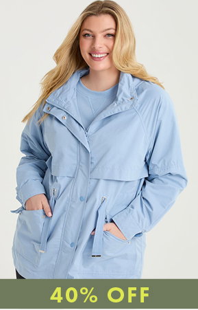 Lightweight Travel Parka Jacket