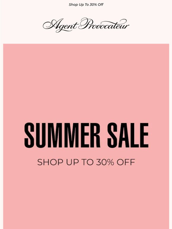 Our Summer Sale Is Live!
