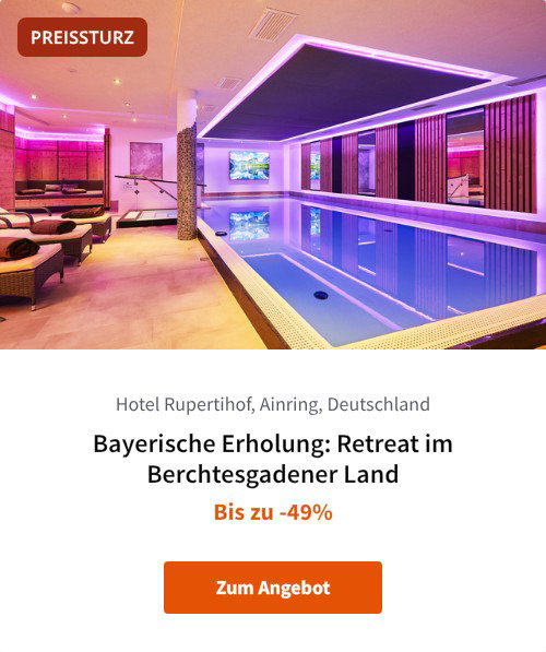 Bayerische Erholung: Retreat im Berchtesgadener Land