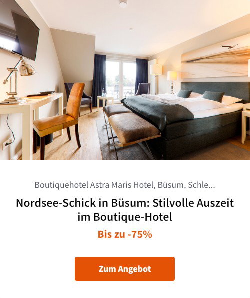 Nordsee-Schick in Büsum: Stilvolle Auszeit im Boutique-Hotel