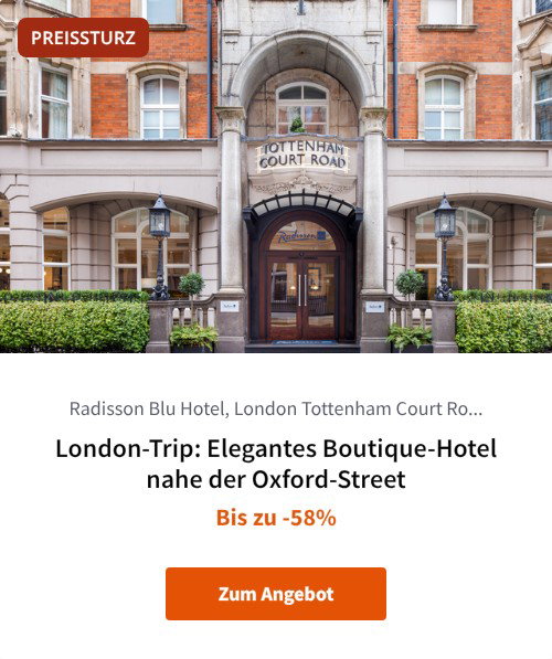 London-Trip: Elegantes Boutique-Hotel nahe der Oxford-Street