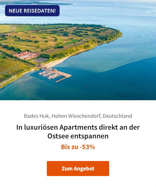 In luxuriösen Apartments direkt an der Ostsee entspannen