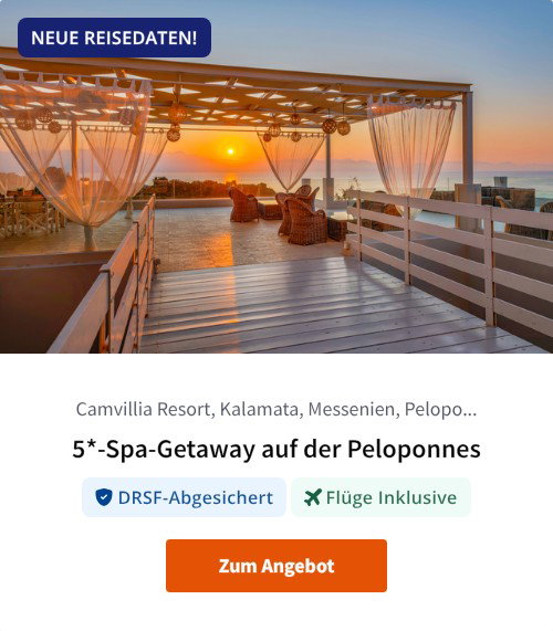 5*-Spa-Getaway auf der Peloponnes