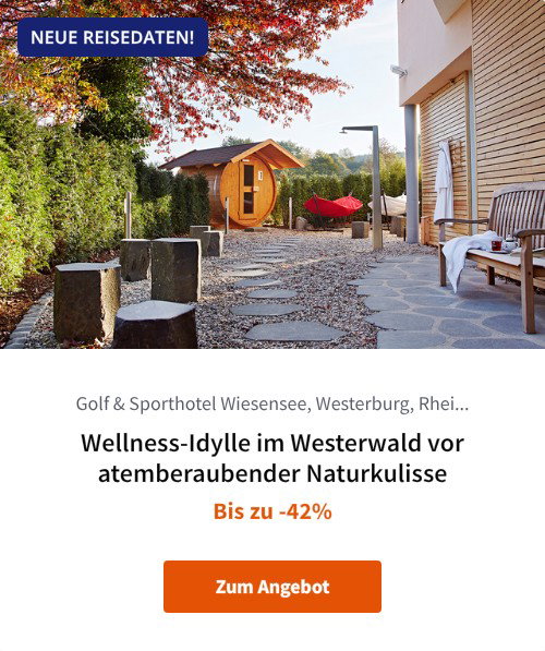 Wellness-Idylle im Westerwald vor atemberaubender Naturkulisse