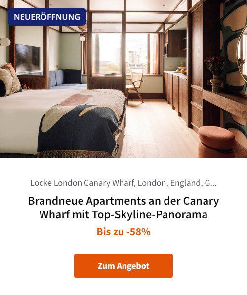 Brandneue Apartments an der Canary Wharf mit Top-Skyline-Panorama