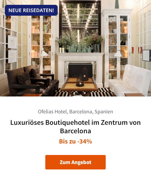Luxuriöses Boutiquehotel im Zentrum von Barcelona