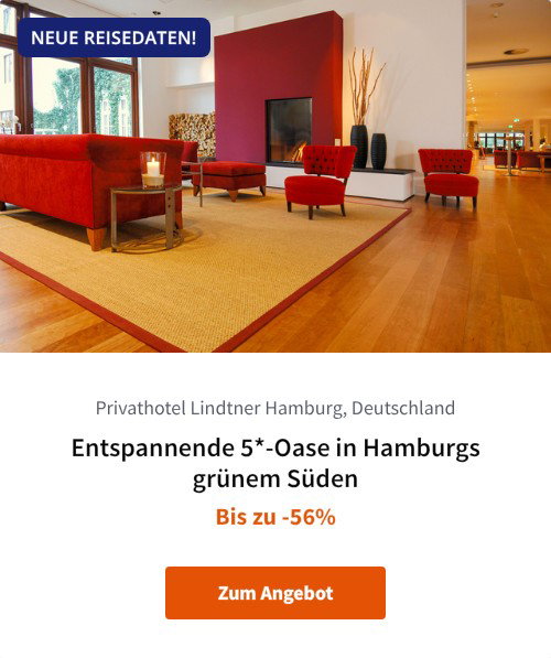 Entspannende 5*-Oase in Hamburgs grünem Süden