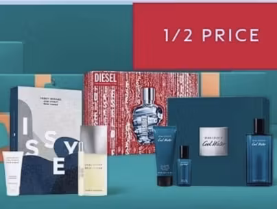 Half Price Fragrance Gift Sets, includes Issey Miyake, Diesel,...