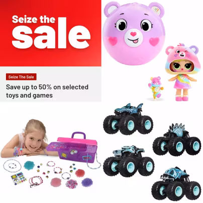 Up to 50% off Select Toys & Games eg L.O.L. Surprise! Care...